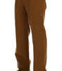 Dolce & Gabbana Brown Stretch Cotton Pants