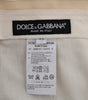 Dolce & Gabbana Brown Stretch Cotton Pants
