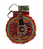 Dolce & Gabbana Multicolor AGNESE Straw Crystal  Pom Pom Bag