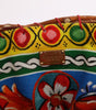 Dolce & Gabbana Multicolor AGNESE Straw Crystal  Pom Pom Bag