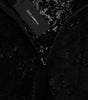 Dolce & Gabbana Black Floral Lace Chamomile Sicily Dress