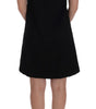 Dolce & Gabbana Black San Valentino Crystal Shift Dress