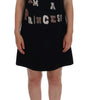 Dolce & Gabbana Black I AM A PRINCESS Crystal Shift Dress