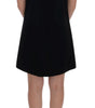 Dolce & Gabbana Black I AM A PRINCESS Crystal Shift Dress