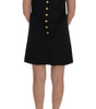 Dolce & Gabbana Gray Crystal "Dreaming of My Prince" Dress