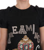 Dolce & Gabbana Gray Crystal "Dreaming of My Prince" Dress