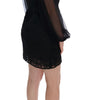 Dolce & Gabbana Black Lace Red Heart Shift Dress