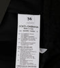 Dolce & Gabbana Black Lace Red Heart Shift Dress