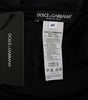 Dolce & Gabbana Black Floral Ricamo Sheath Dress