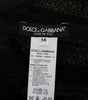 Dolce & Gabbana Black Floral Sheath Dress