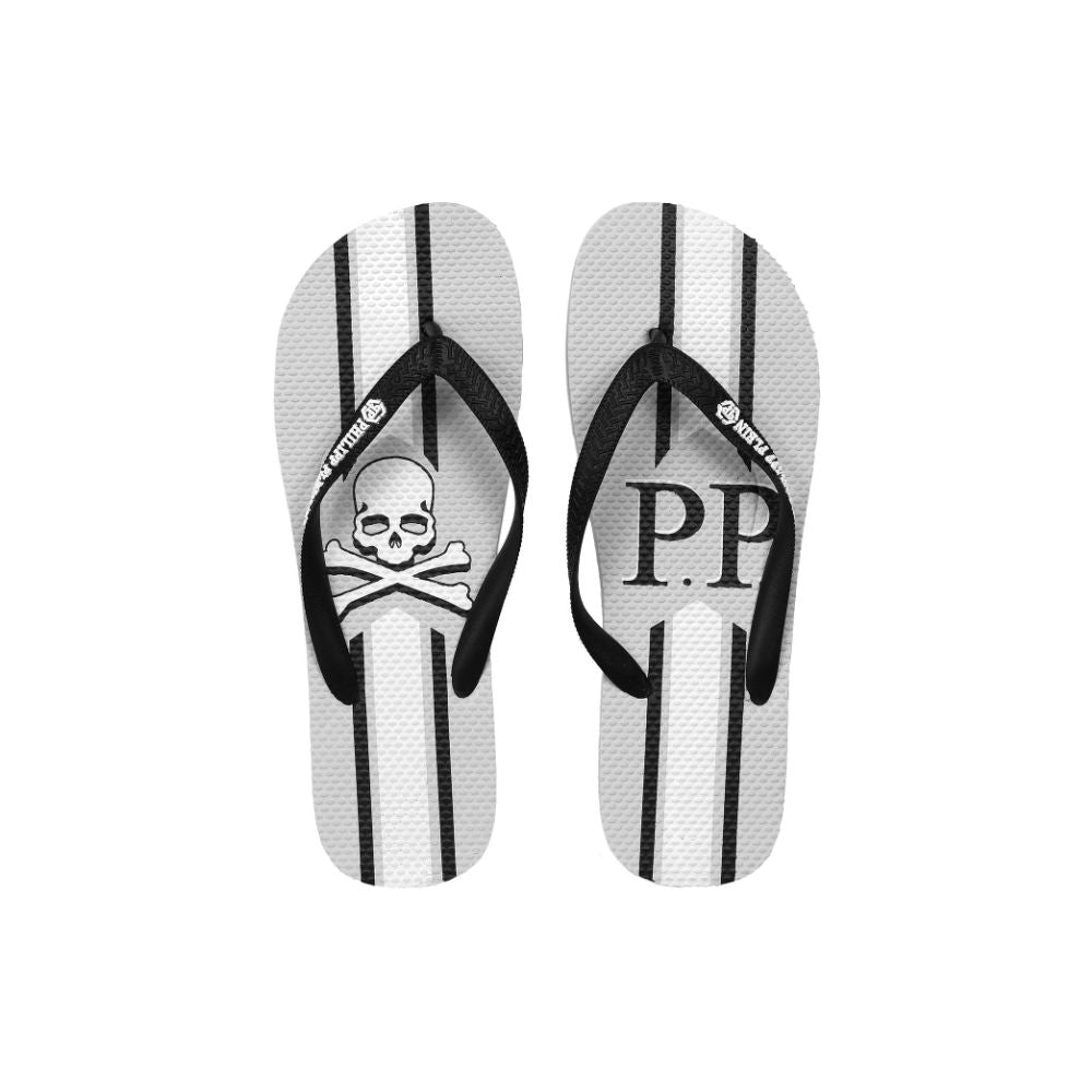Philipp Plein Gray Polyester Women's Sandal