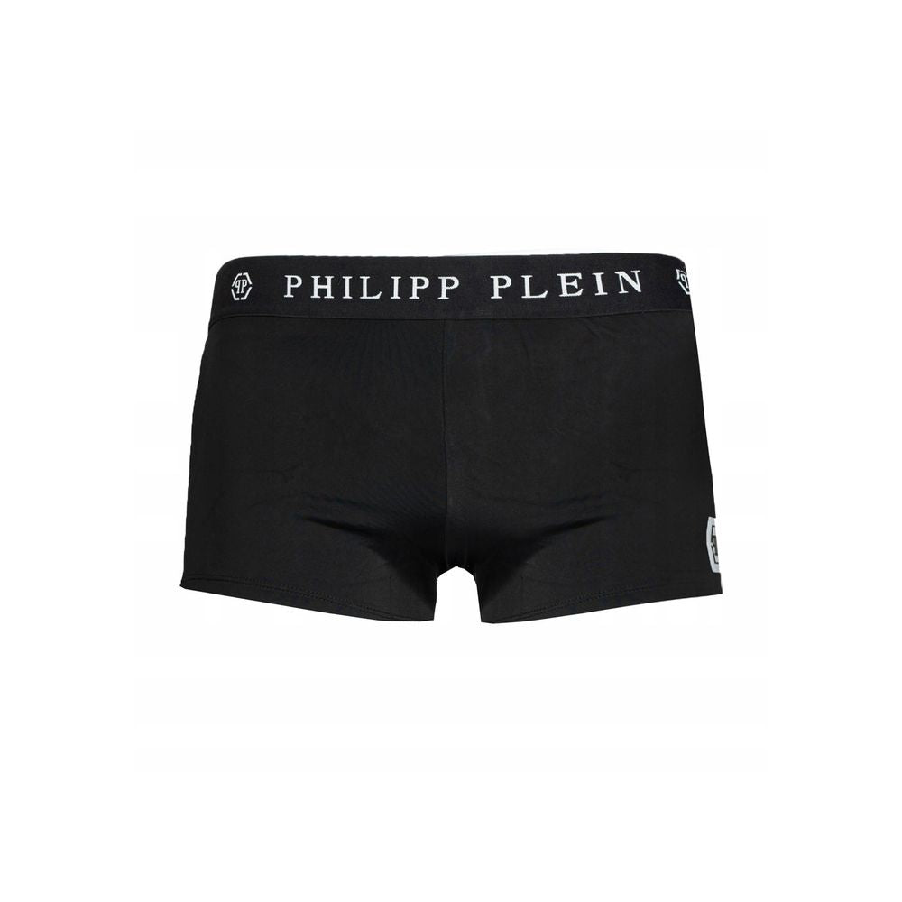 Maillot de bain homme Philipp Plein en polyamide noir