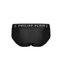 Maillot de bain Philipp Plein en polyamide noir pour homme