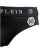 Maillot de bain Philipp Plein en polyamide noir pour homme