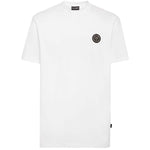 T-shirt homme en coton blanc Plein Sport