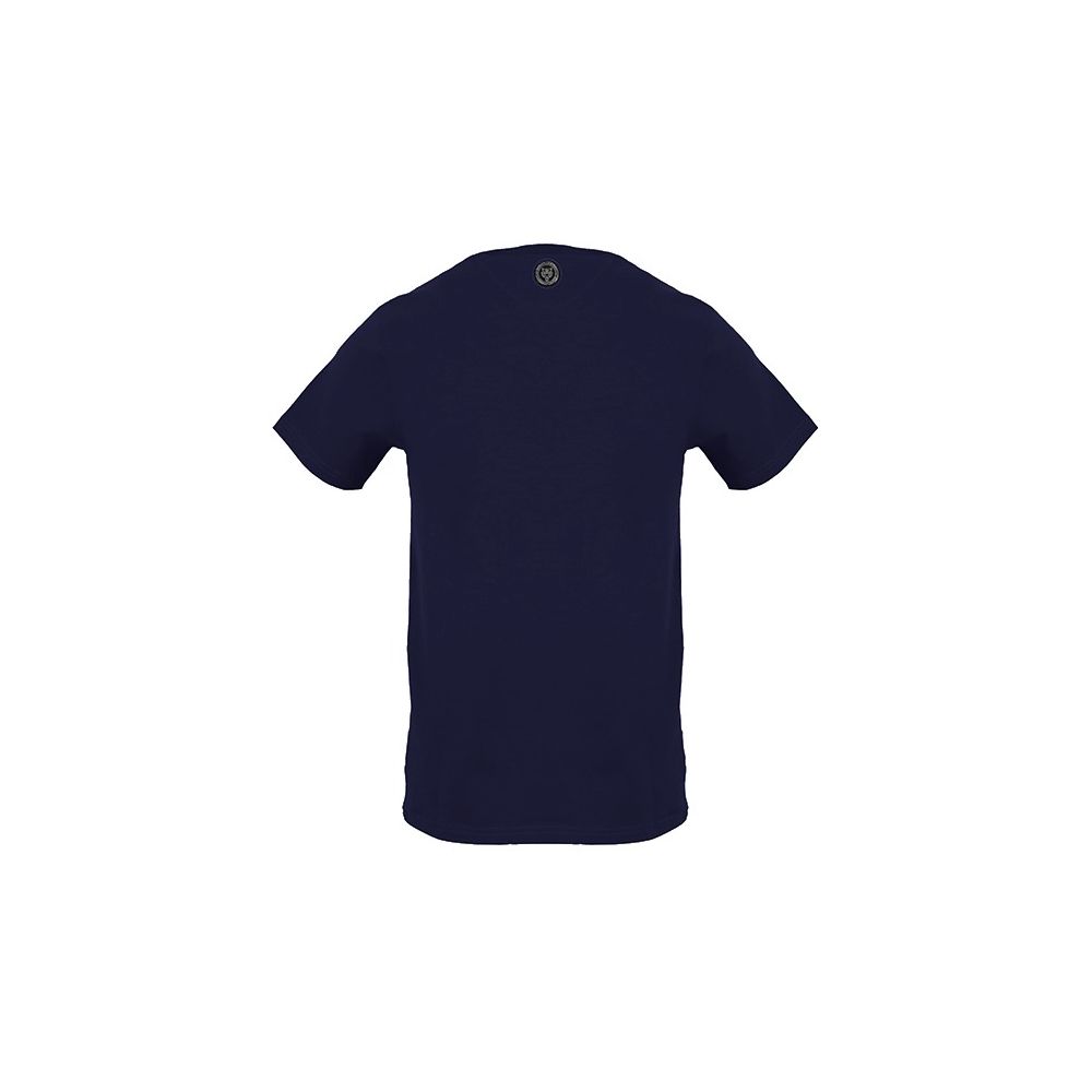 T-shirt homme en coton bleu Plein Sport