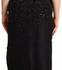 Dsquared² Black Embellish Sleeveless Ribbon Floor Length Dress