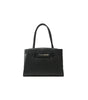 Plein Sport Chic Ebony Tote with Silver Logo Accent