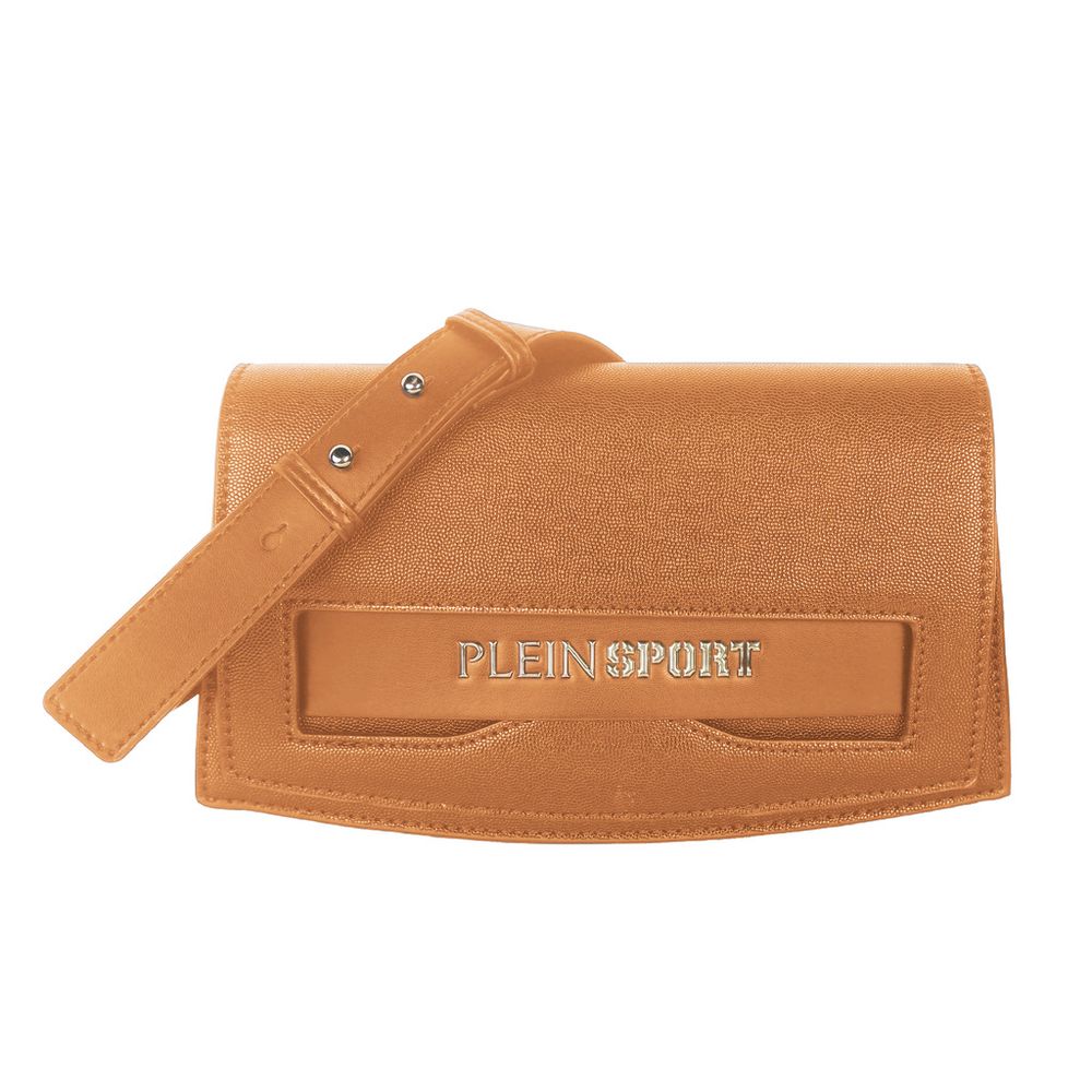 Sac bandoulière Plein Sport en polyéthylène marron pour femme