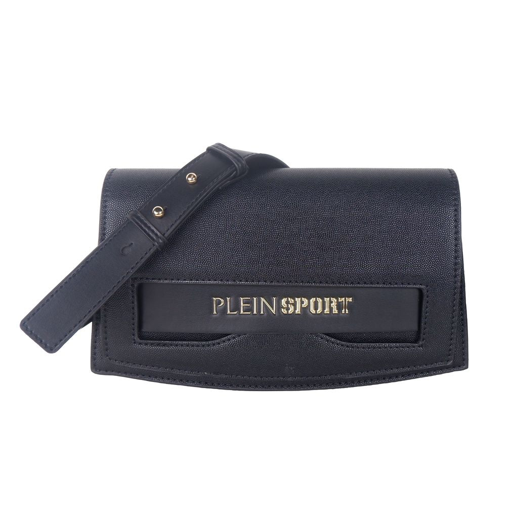 Sac bandoulière Plein Sport en polyéthylène noir pour femme