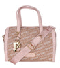 Plein Sport Chic Pink Eco-Leather Crossbody Bag