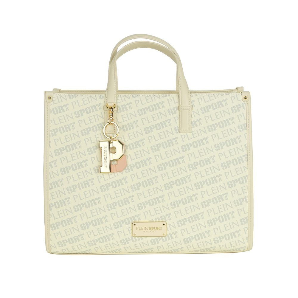 Sac à bandoulière Plein Sport en polyamide blanc pour femme