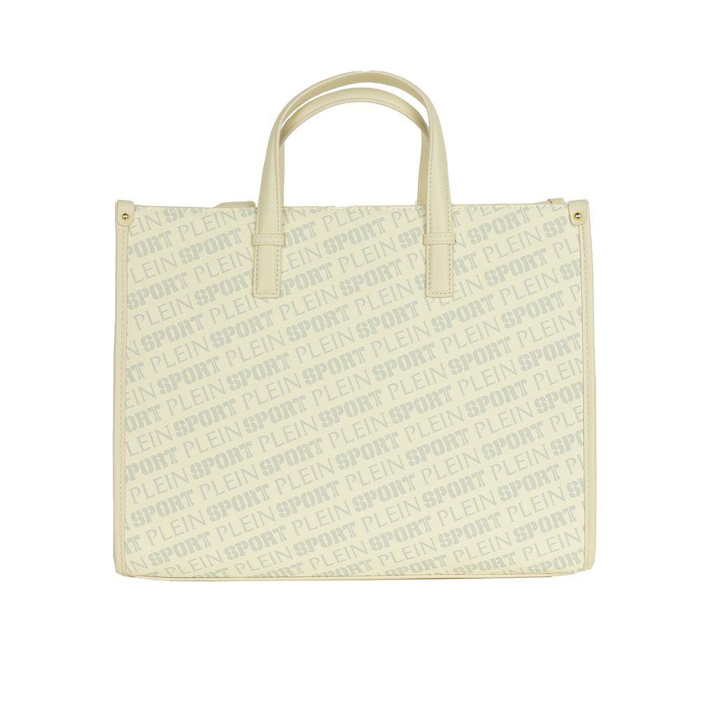 Sac à bandoulière Plein Sport en polyamide blanc pour femme
