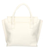 Plein Sport Elegant White Handbag With Magnetic Closure