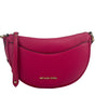 Michael Kors Dover Small Pink Half Moon Crossbody Bag Purse