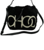 Sac à main et à bandoulière en cuir noir Jimmy Choo