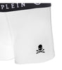 Philipp Plein White Cotton Men's Boxer