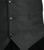 Dolce & Gabbana Gray Wool Formal Dress Waistcoat Vest