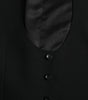 Dolce & Gabbana Black Wool Waistcoat Dress Formal Vest