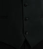Dolce & Gabbana Black Wool Waistcoat Dress Formal Vest
