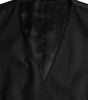 Dolce & Gabbana Black Wool Waistcoat Dress Formal Vest