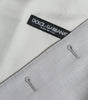 Dolce & Gabbana Light Gray Wool Formal Dress Waistcoat Vest