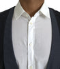 Dolce & Gabbana Black Wool Waistcoat Dress Formal Vest