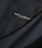 Dolce & Gabbana Black Wool Waistcoat Dress Formal Vest
