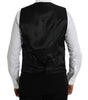 Dolce & Gabbana Brown Wool Waistcoat Dress Formal Vest