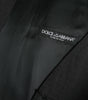 Dolce & Gabbana Black Cotton Waistcoat Dress Formal Vest