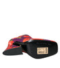 Dolce & Gabbana Purple Floral Jersey Stretch Boots Shoes