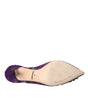 Dolce & Gabbana Purple Taormina Lace Crystal Heel Pumps Shoes
