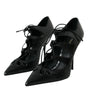 Dolce & Gabbana Black Python Leather Mary Jane Pumps Shoes