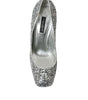 Escarpins à talons ornés de sequins argentés Dolce & Gabbana