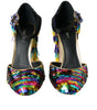 Chaussures Mary Jane Dolce & Gabbana à paillettes multicolores et cristaux