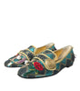 Mocassins Dolce &amp; Gabbana à ornements en jacquard multicolore