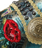 Mocassins Dolce &amp; Gabbana à ornements en jacquard multicolore