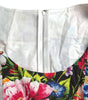 Dolce & Gabbana Multicolor Patchwork Cotton Aline Mini Dress