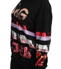 Dolce & Gabbana DG Sequined Hooded Pullover Sweater