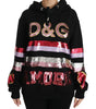 Dolce & Gabbana DG Sequined Hooded Pullover Sweater